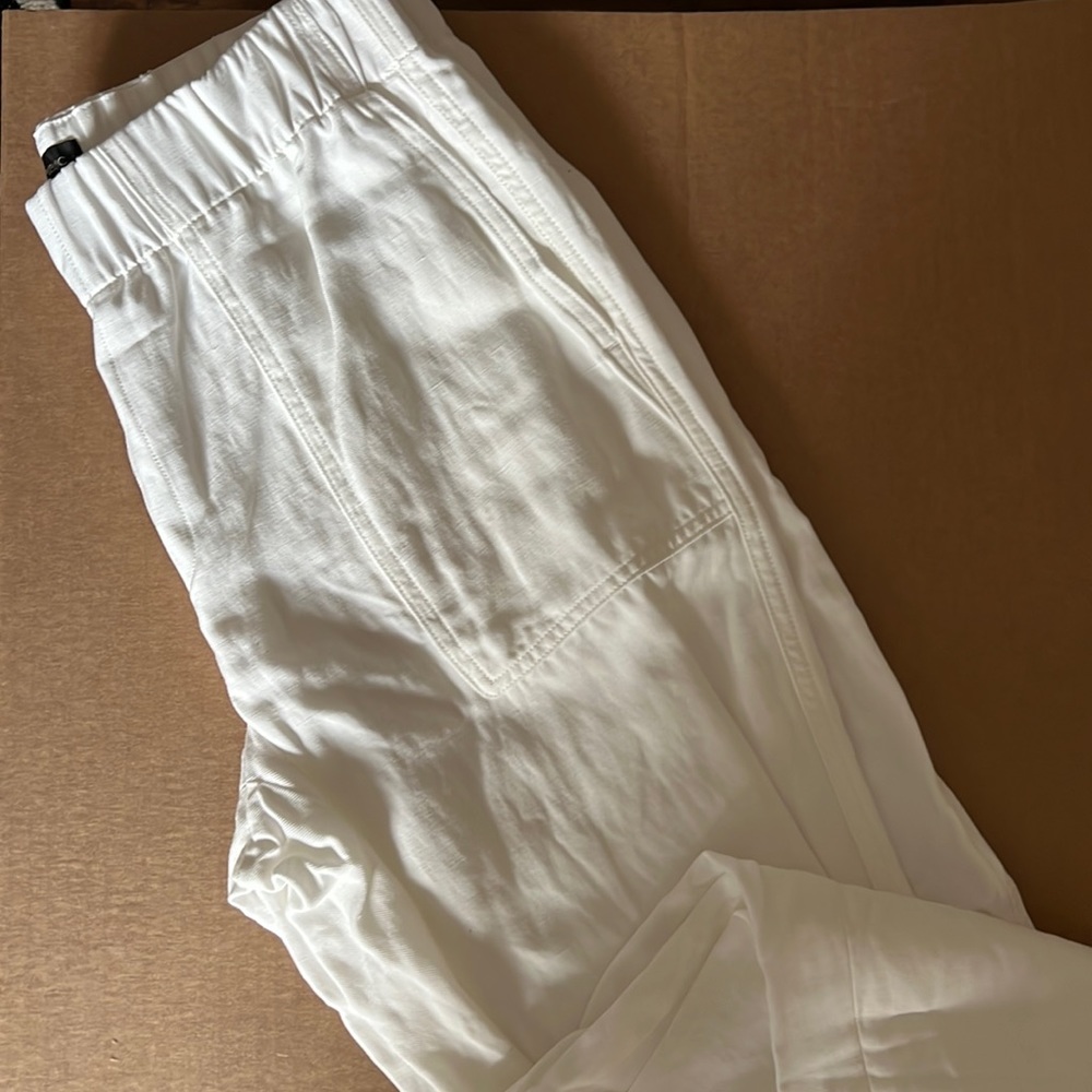 Banana Republic white pants